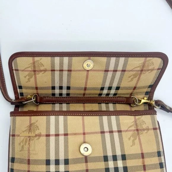 BURBERRY HAYMARKET CROSSBODY BAG - Picture 3 of 12